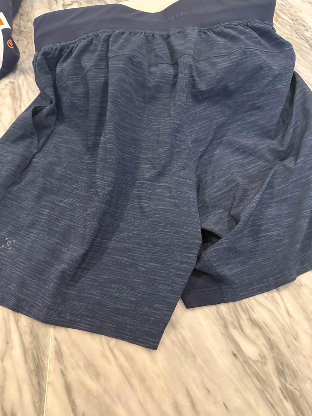 lululemon athletica Men's Indigo Heather Training Shorts